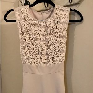 Beige women’s dress
